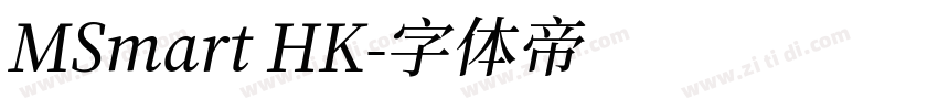 MSmart HK字体转换